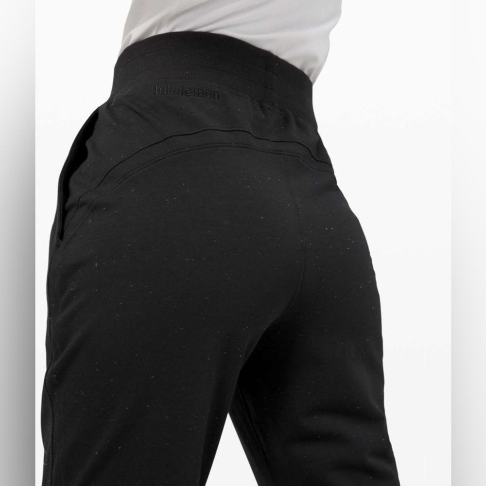 Lululemon LA Warm Down High-Rise Jogger Black Speckled